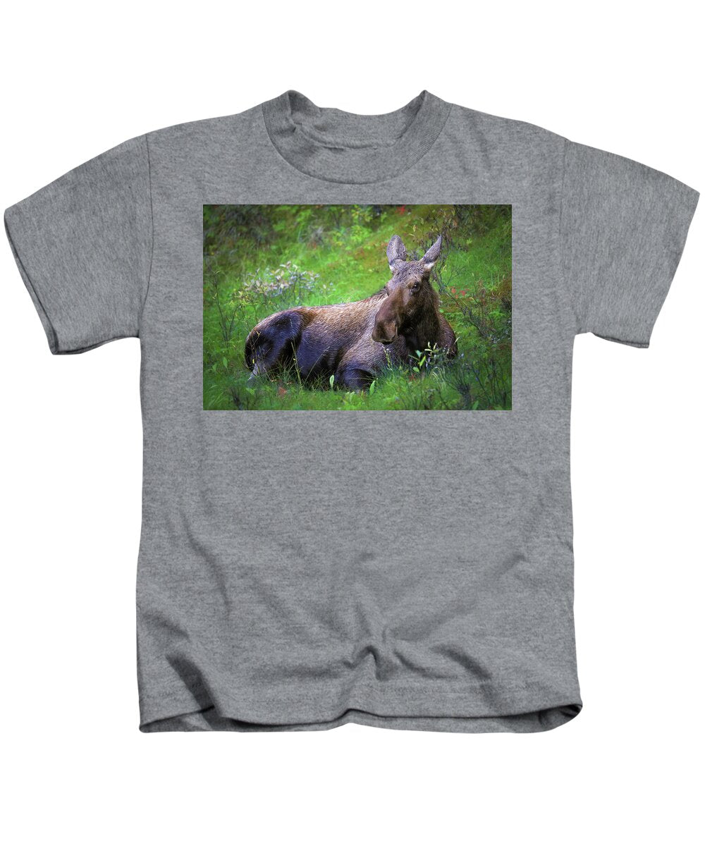 Wild Moose Canadian Rockies - Kids T-Shirt