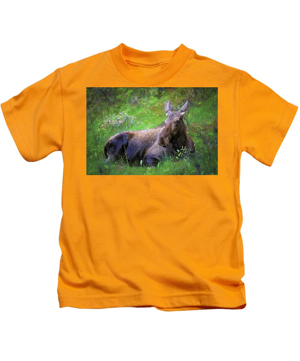 Wild Moose Canadian Rockies - Kids T-Shirt