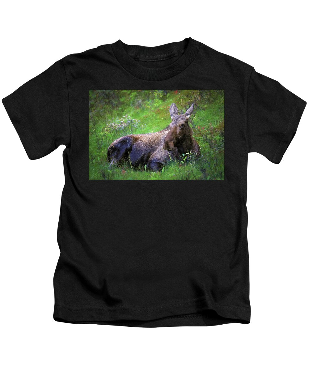 Wild Moose Canadian Rockies - Kids T-Shirt