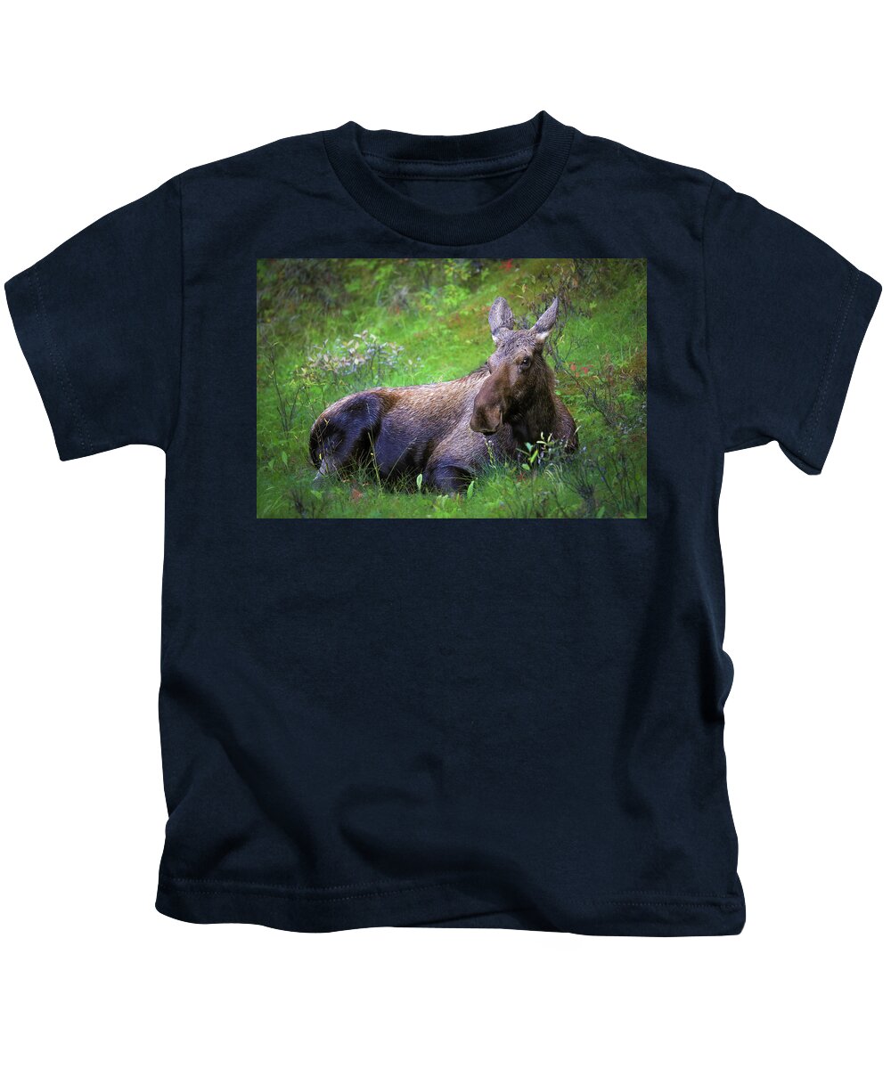 Wild Moose Canadian Rockies - Kids T-Shirt