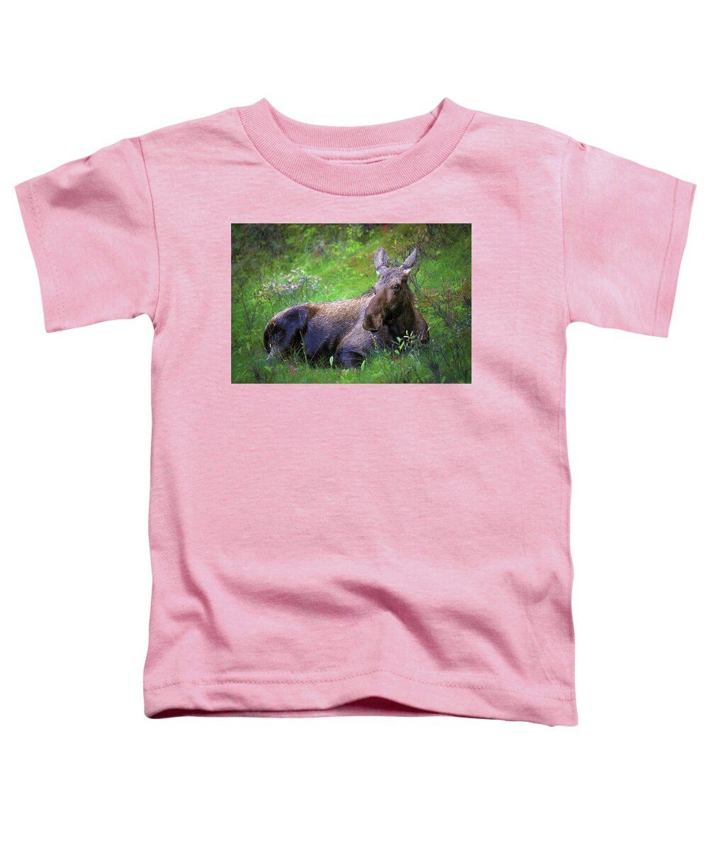 Wild Moose Canadian Rockies - Toddler T-Shirt