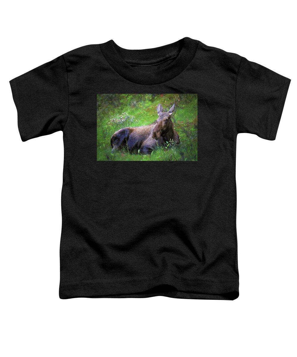 Wild Moose Canadian Rockies - Toddler T-Shirt