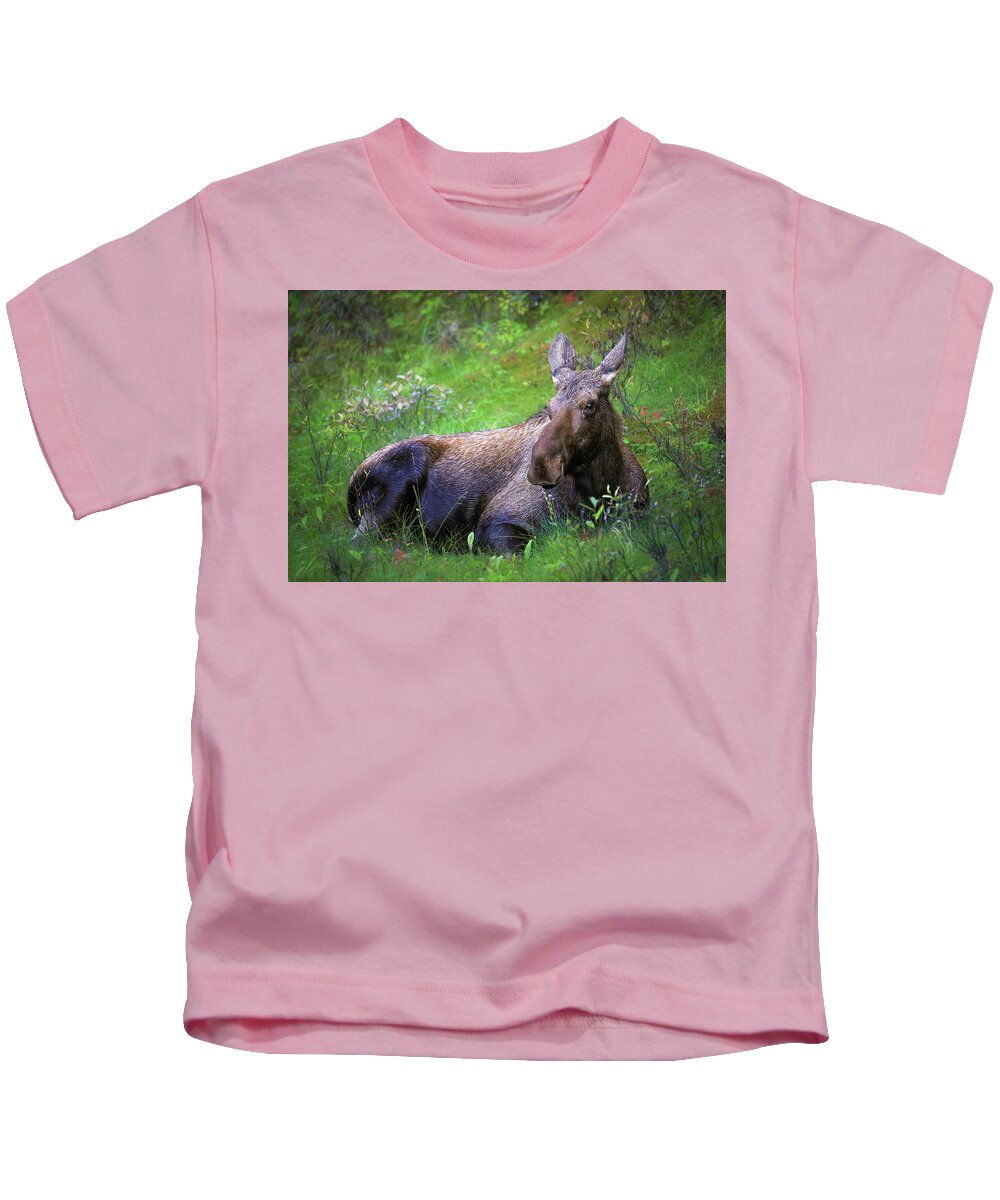 Wild Moose Canadian Rockies - Kids T-Shirt