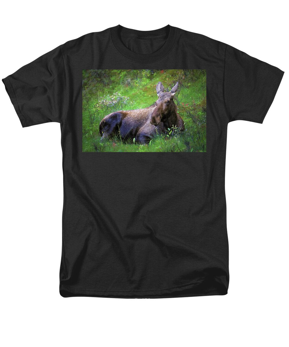 Wild Moose Canadian Rockies - Men's T-Shirt  (Regular Fit)