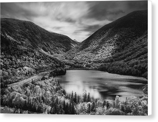 Artist Bluff Moody Black And White - Canvas Print