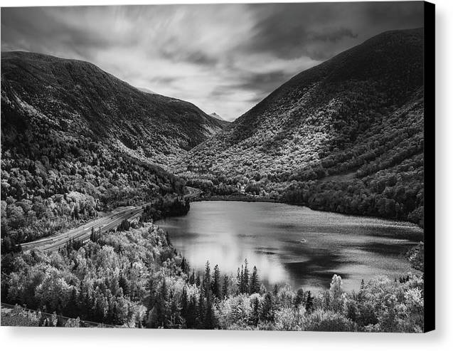 Artist Bluff Moody Black And White - Canvas Print