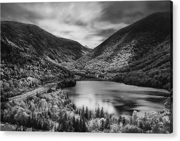 Artist Bluff Moody Black And White - Acrylic Print