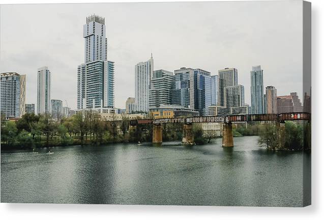 Austin Texas Skyline - Canvas Print