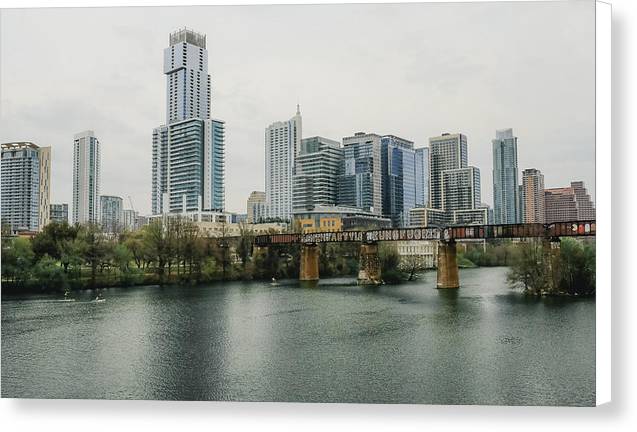 Austin Texas Skyline - Canvas Print