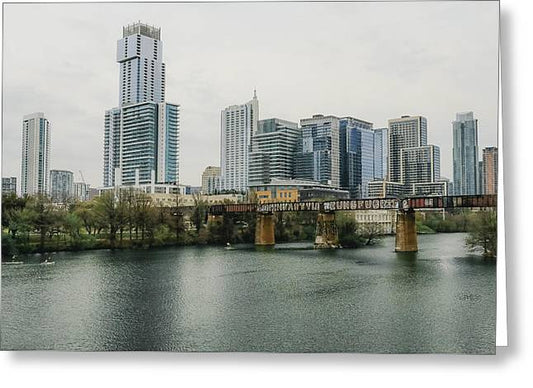 Austin Texas Skyline - Greeting Card