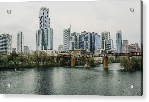 Austin Texas Skyline - Acrylic Print