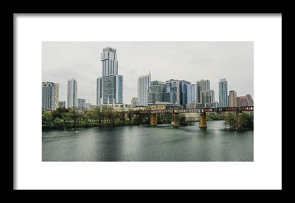 Austin Texas Skyline - Framed Print