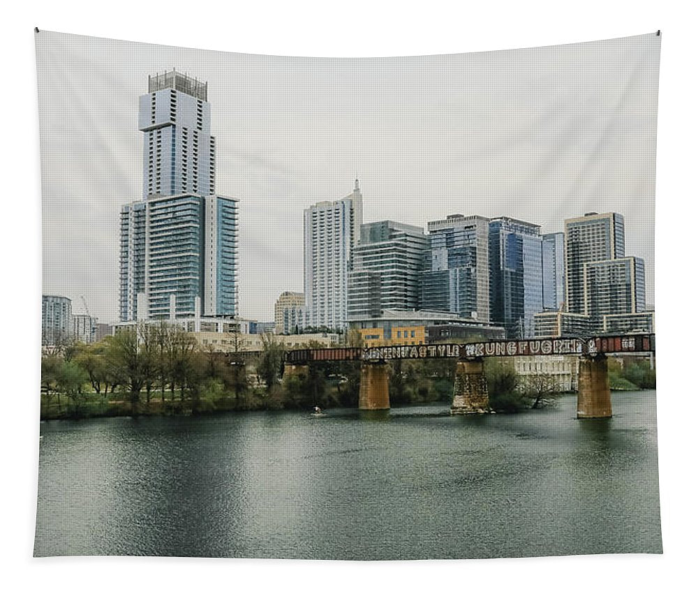 Austin Texas Skyline - Tapestry