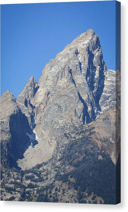 Grand Teton Peak - Canvas Print