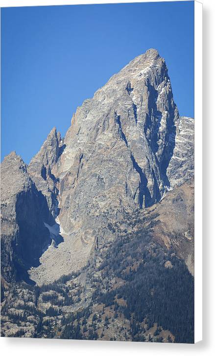 Grand Teton Peak - Canvas Print