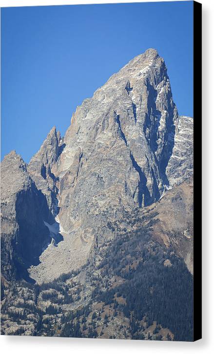 Grand Teton Peak - Canvas Print