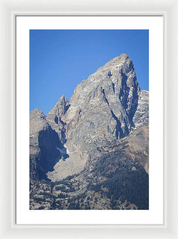 Grand Teton Peak - Framed Print