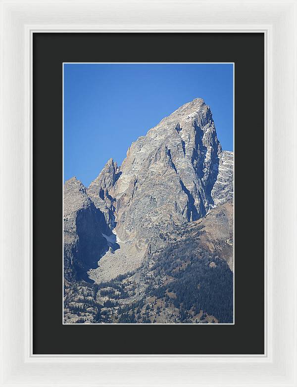 Grand Teton Peak - Framed Print