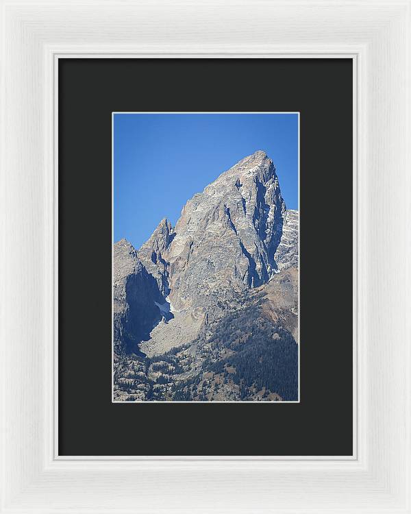 Grand Teton Peak - Framed Print