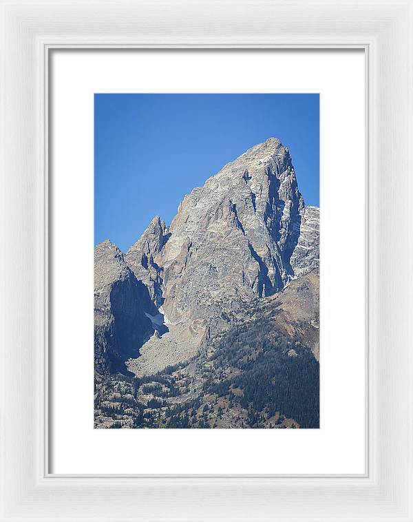 Grand Teton Peak - Framed Print