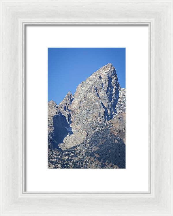 Grand Teton Peak - Framed Print