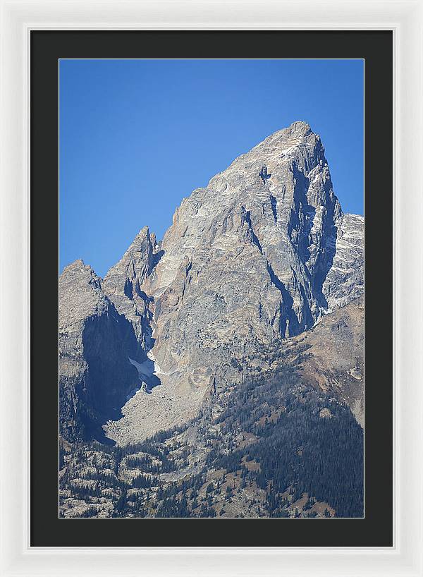 Grand Teton Peak - Framed Print