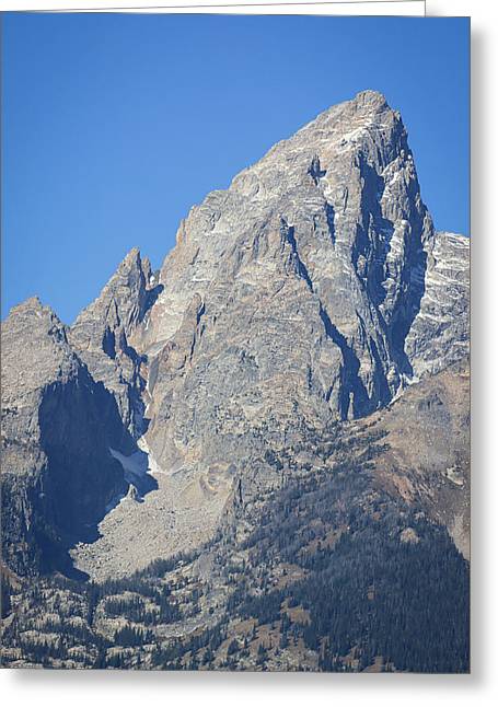 Grand Teton Peak - Greeting Card