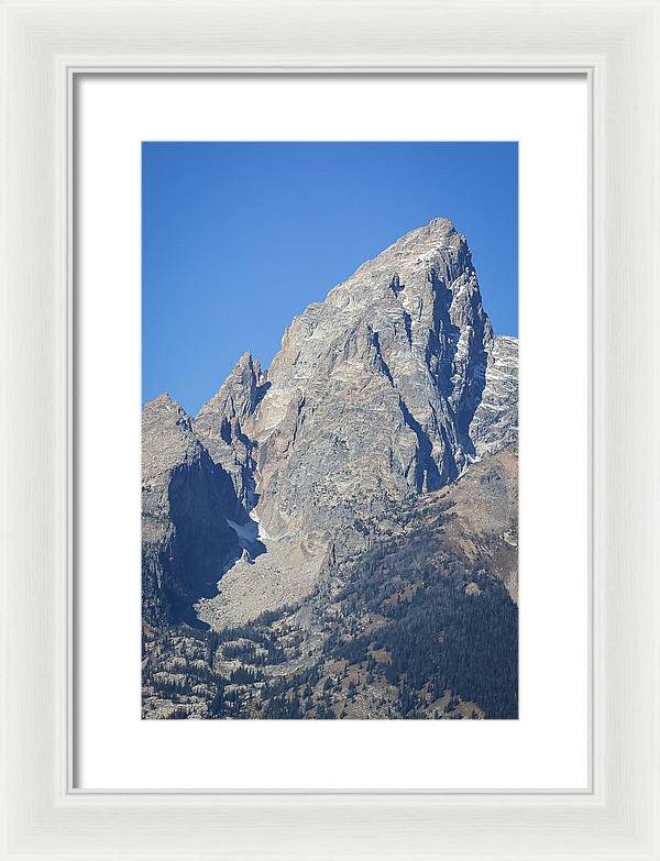 Grand Teton Peak - Framed Print