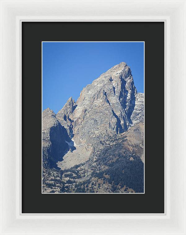 Grand Teton Peak - Framed Print