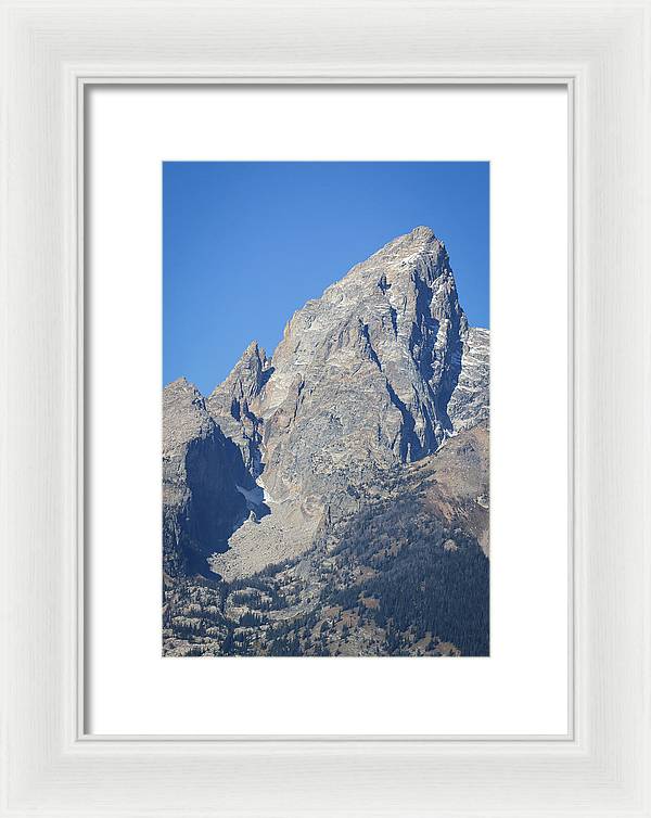 Grand Teton Peak - Framed Print