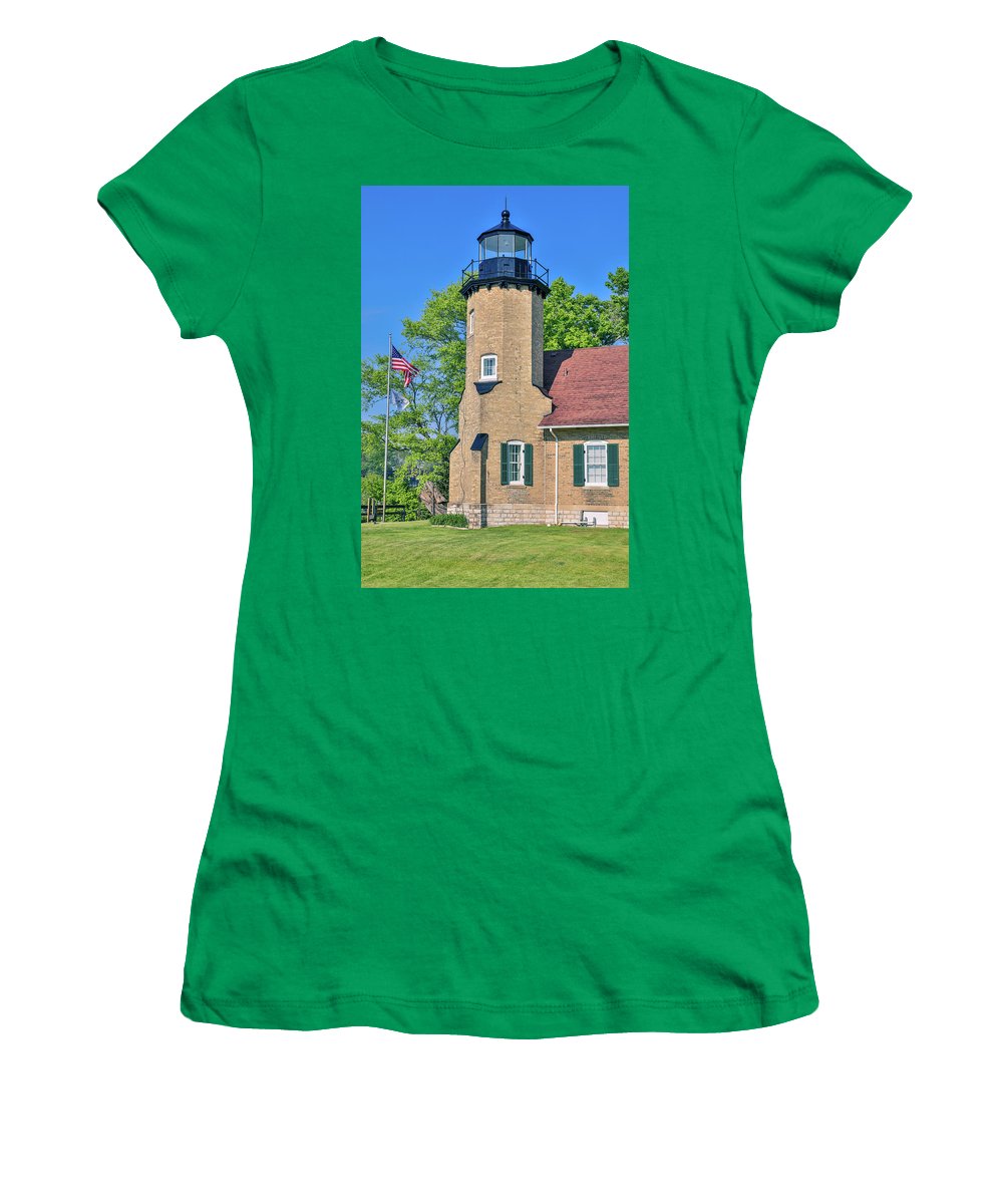 White River Light Michigan - Women's T-Shirt