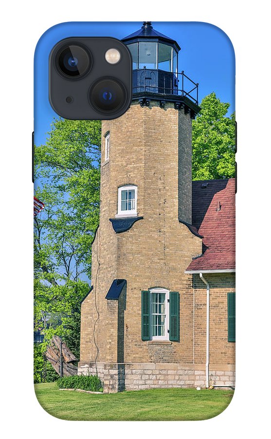 White River Light Michigan - Phone Case