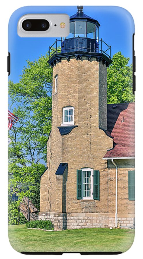 White River Light Michigan - Phone Case