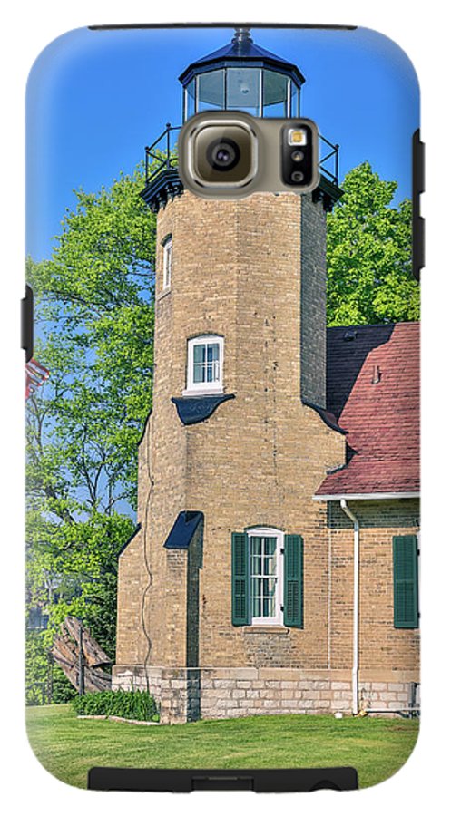 White River Light Michigan - Phone Case