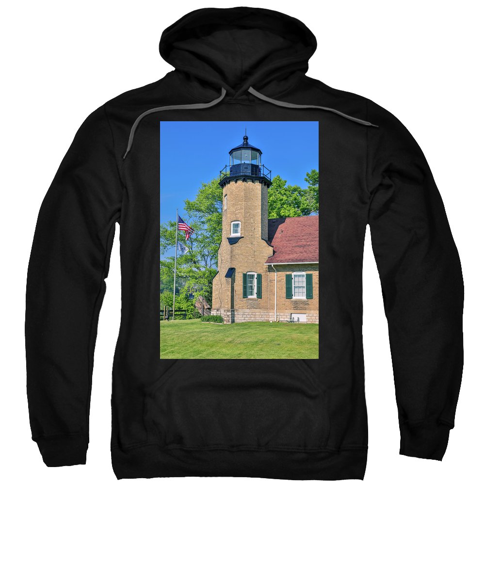 White River Light Michigan - Sweatshirt