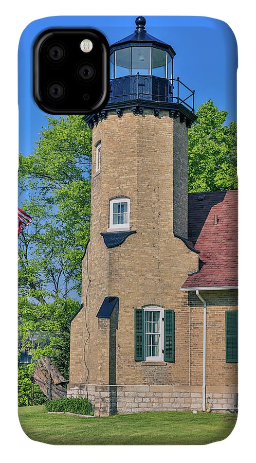 White River Light Michigan - Phone Case