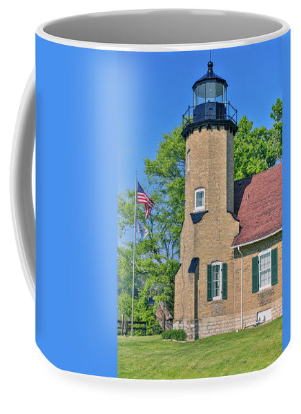 White River Light Michigan - Mug