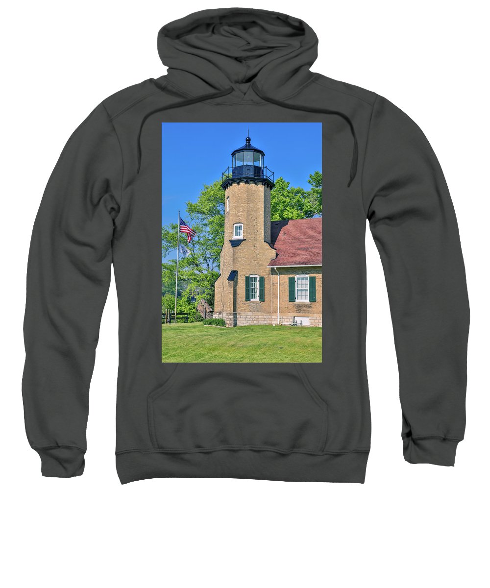 White River Light Michigan - Sweatshirt