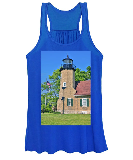 White River Light Michigan - Women's Tank Top