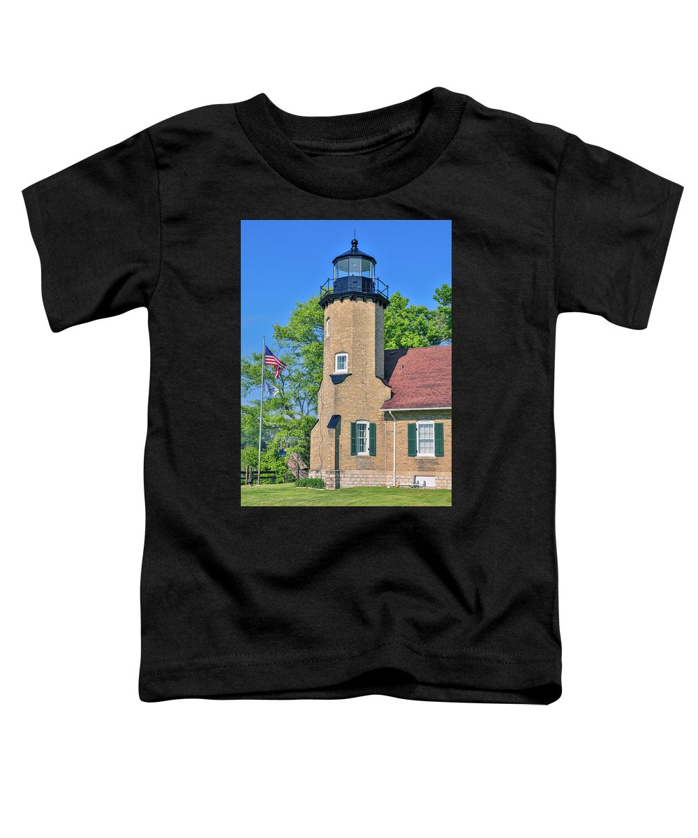 White River Light Michigan - Toddler T-Shirt