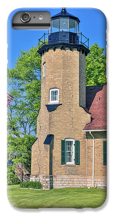 White River Light Michigan - Phone Case