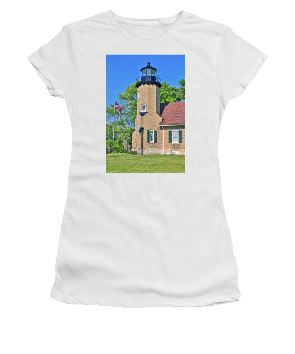 White River Light Michigan - Women's T-Shirt