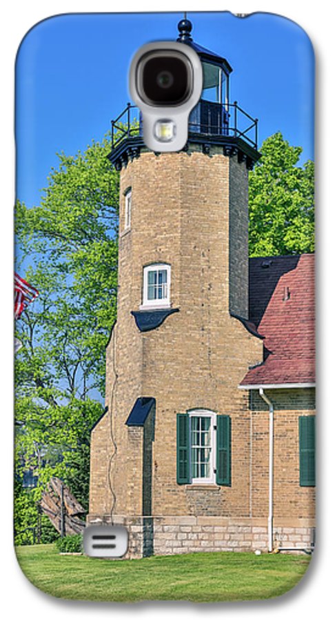 White River Light Michigan - Phone Case