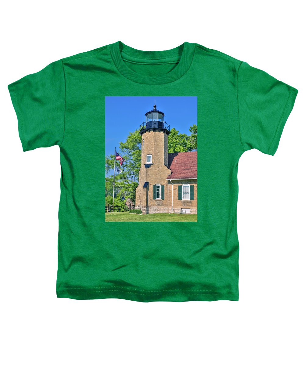 White River Light Michigan - Toddler T-Shirt