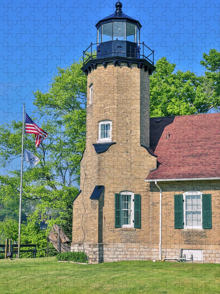 White River Light Michigan - Puzzle