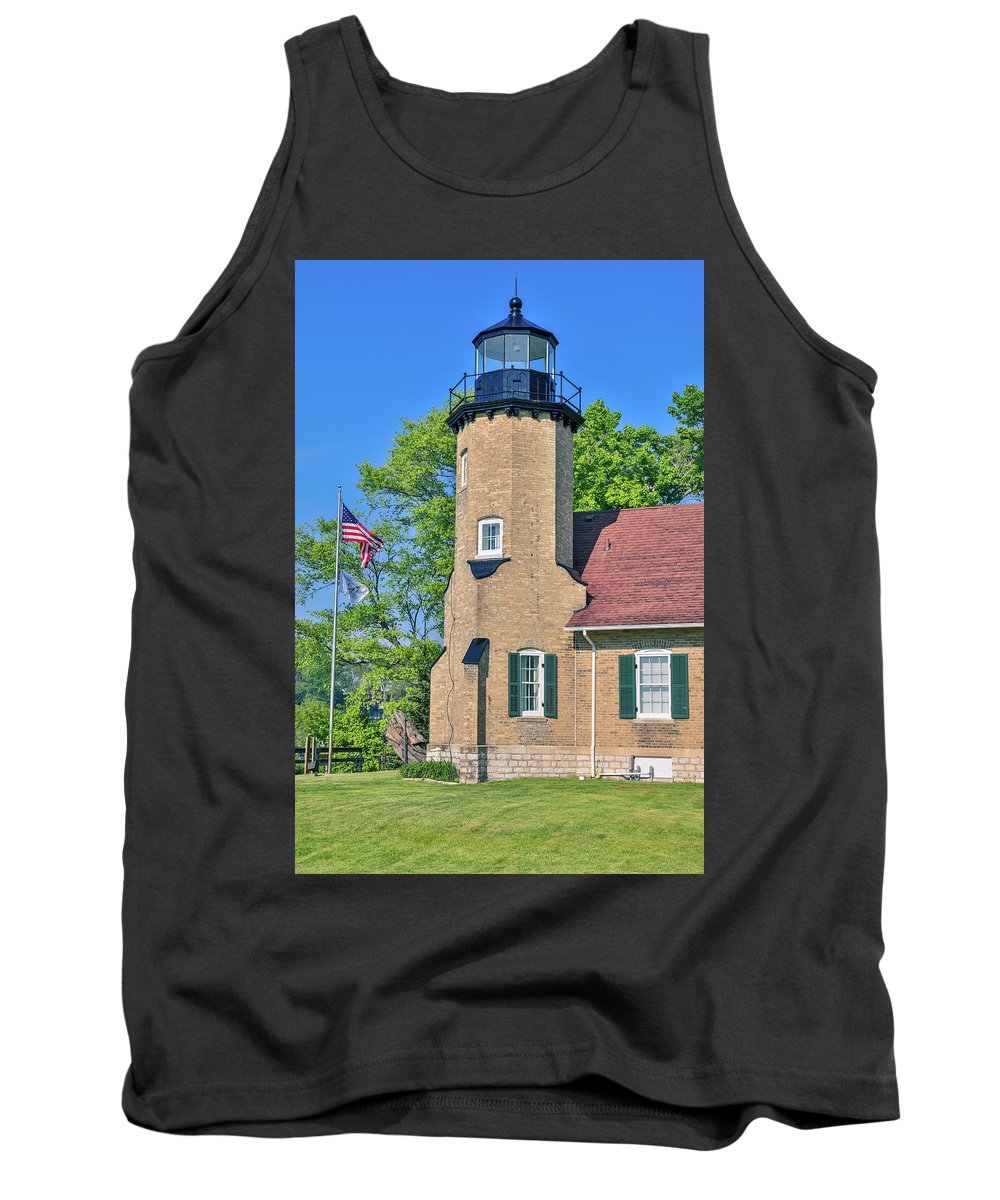 White River Light Michigan - Tank Top