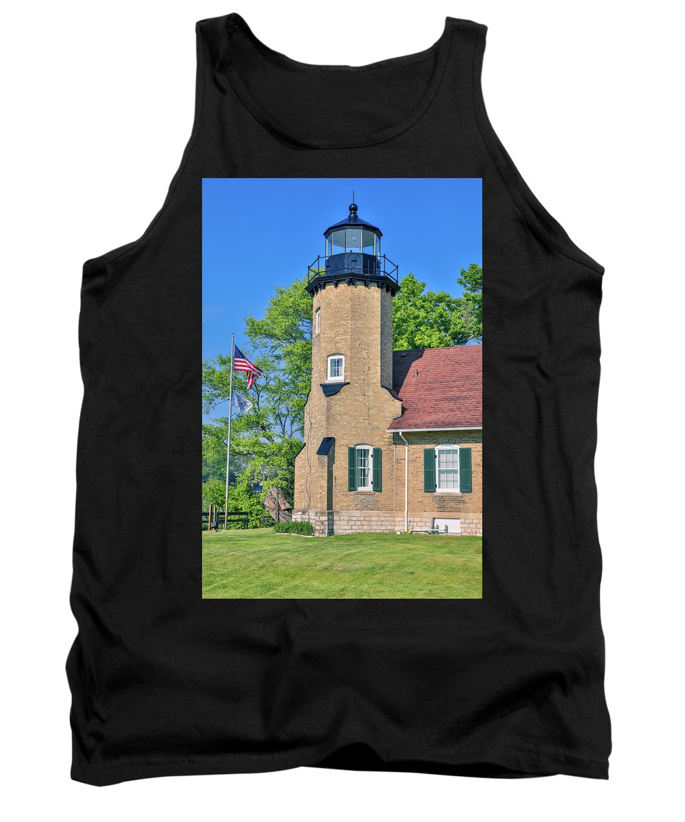 White River Light Michigan - Tank Top