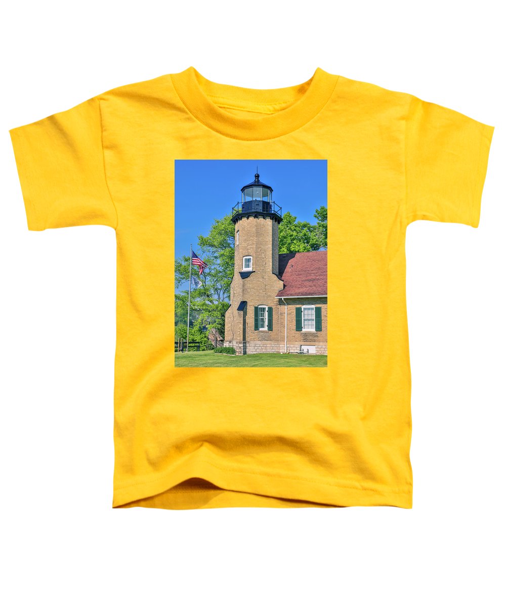 White River Light Michigan - Toddler T-Shirt