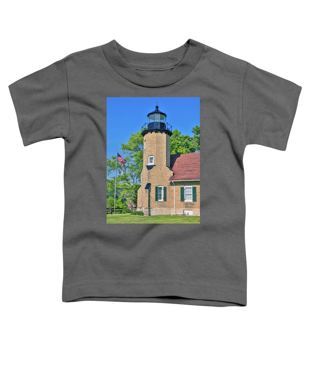 White River Light Michigan - Toddler T-Shirt