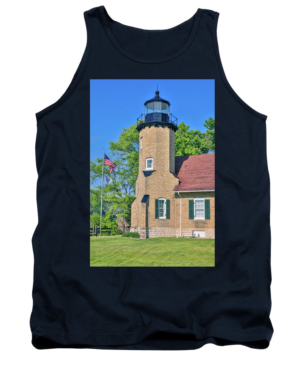 White River Light Michigan - Tank Top